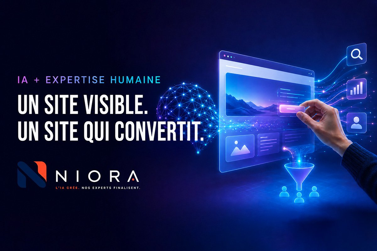 Création de site internet en 2026 : pourquoi l’IA ne suffit pas sans expertise humaine